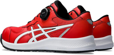 ASICS Working Safety Shoes WIN JOB CP219 BOA Red White 1273A092