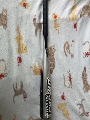 Batte Louisville Slugger TB5 Tee-ball, 26 Pouces, 17 Oz, Canon 2 1/4, Argent, Pour Jeunes