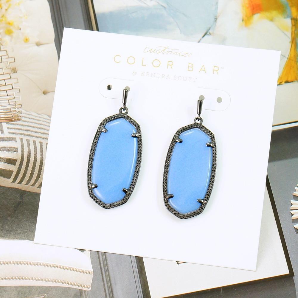 Kendra Scott Alexandra Blue Earrings | Blue earrings, Shop earrings, Kendra  scott
