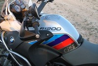 Aufkleber 3D Schutz Seitenlichter Kompatibel Motorrad BMW GS R1200 Adventure