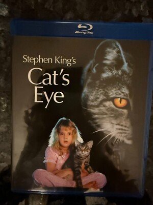 Cat's Eye (Blu-ray, 1985) Stephen King - VERY GOOD