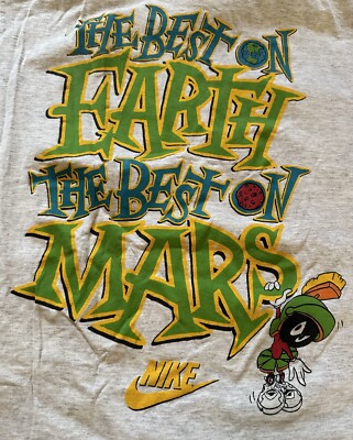 1993 Nike Space Jam Jordan “Best On Earth” T-Shirt Single