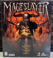 Mageslayer PC Big Box CD-ROM Game 1997 Raven Software GT Interactive VERY GOOD!
