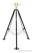 Libra King Pin Adjustable Tripod 5th Wheel Stabilizer Jack for RV Camper Trailer