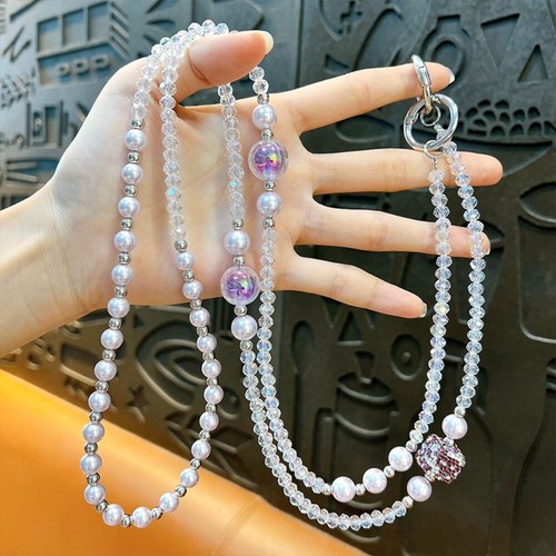 Neck Hanging Mobile Phone Strap Universal Crossbody Long Straps Women - Photo 4 sur 9