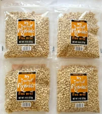 4 Packs of New Trader Joe's Dry Toasted Pignolias Pine Nuts 8oz Each X 4 Bags