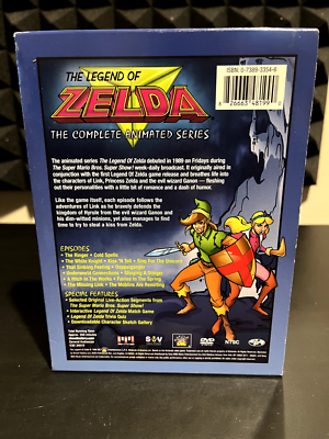 The Legend of Zelda - The Complete Animated Series (DVD, 2005, 3