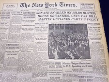 1947 JANUARY 4 NEW YORK TIMES - SENATE SNARLED ON BILBO OUSTER - NT 98