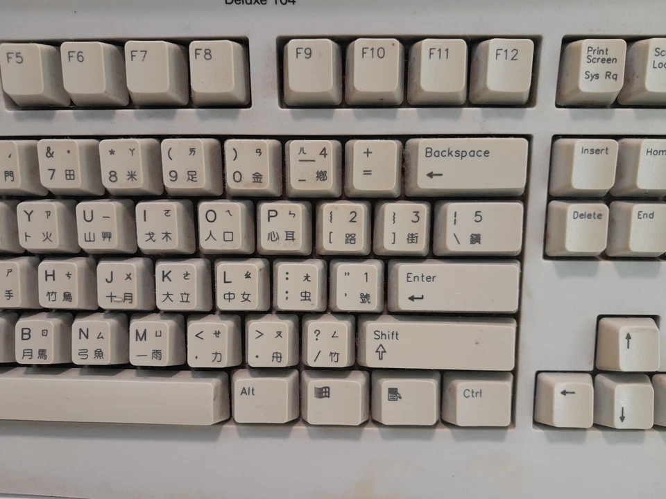 Logitech SK-720 PS/2 Deluxe 104 English Chinese QWERTY Keyboard 867011-0121 - Image 4 of 4