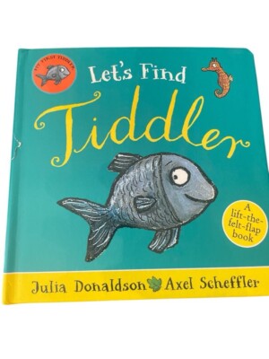 Let's Find Tiddler: A lift-the-felt-flap book by Julia Donaldson  FREE SHIPPING