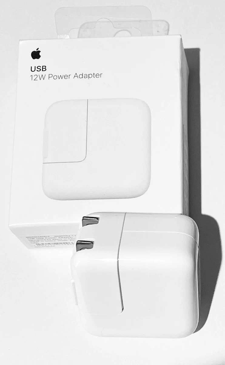 Apple 12W USB Power adapter Wall charger AUTHENTIC iPhone iPad NOT FAKE O🍎  | eBay