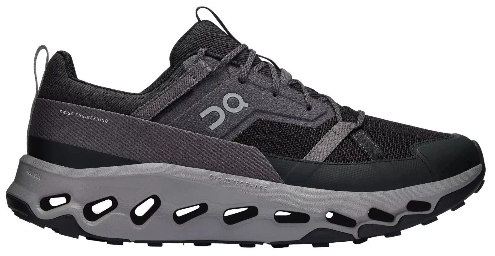 On Men’s Cloudhorizon Black Alloy Hiking Running Shoes