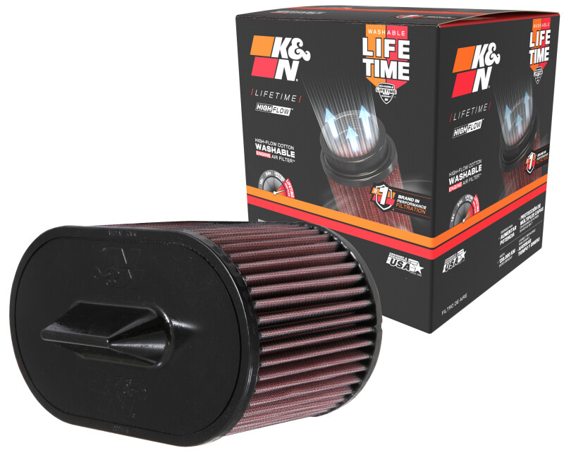 For K&N 2014 Maserati Ghibli V6-3.0L F/I Replacement Drop In Air Filter