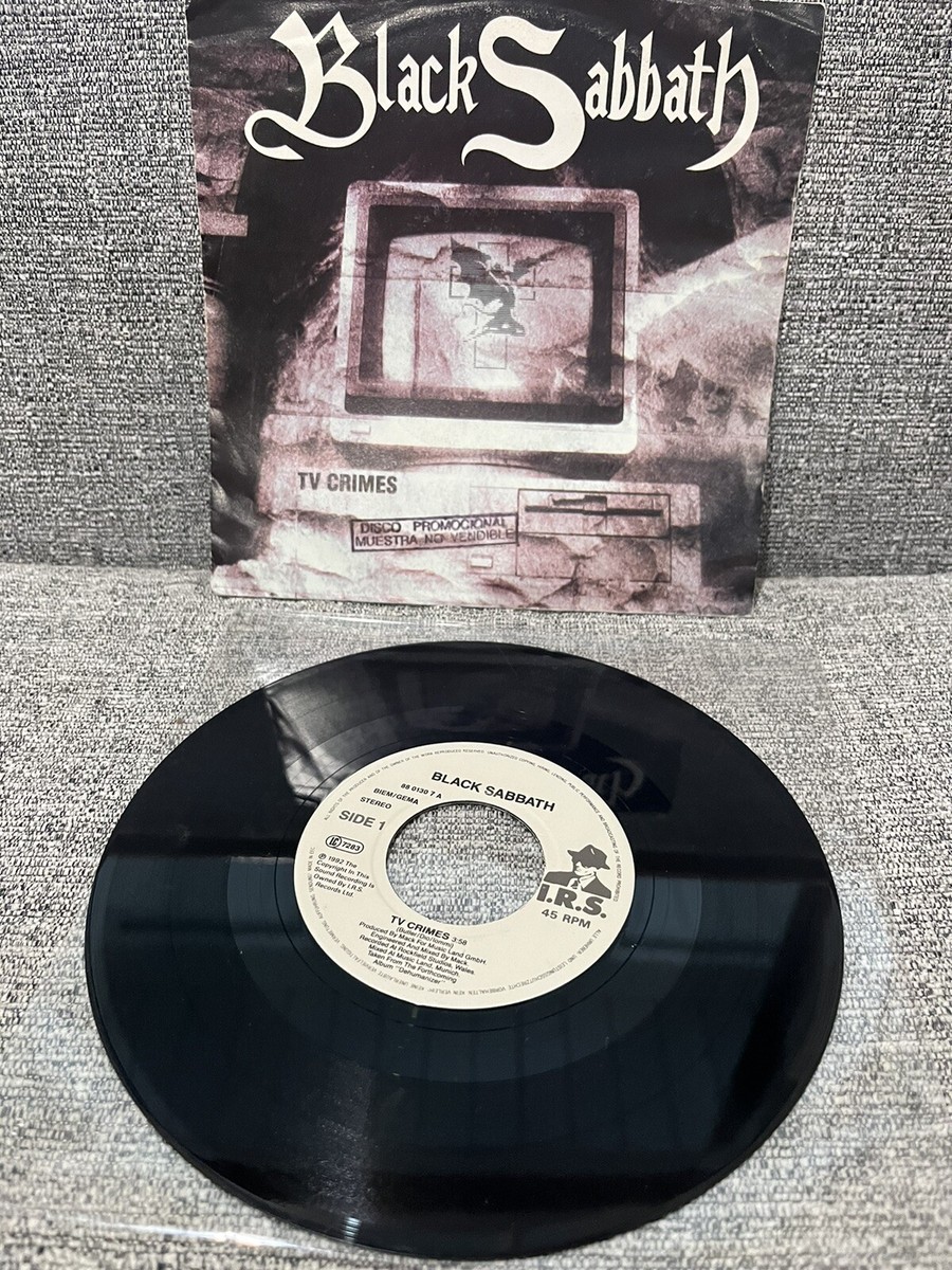 BLACK SABBATH TV Crimes 1992 Promo Import 7