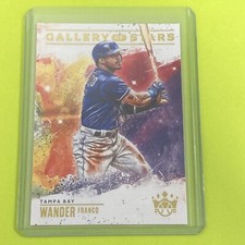 🚨🎆 Wander Franco New 2022 Diamond Kings Gallery Of Stars Tampa Bay Rays 🔥🚨