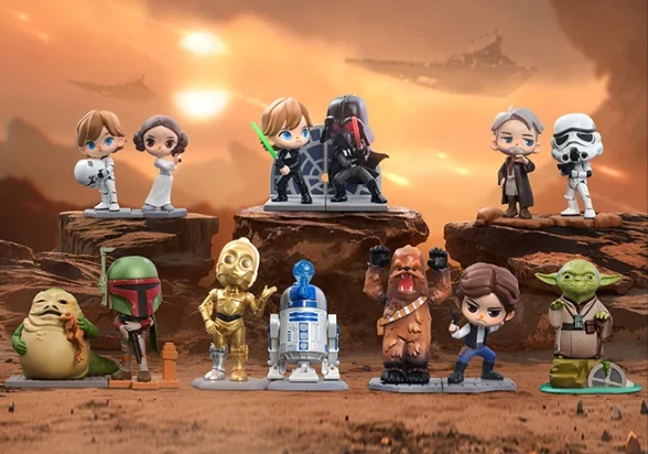 POP DISNEY STAR WARS SERIES CONFIRMED FIGURE BLIND BOX TREND ART TOY COLLECTUBLE - Image 4 of 4