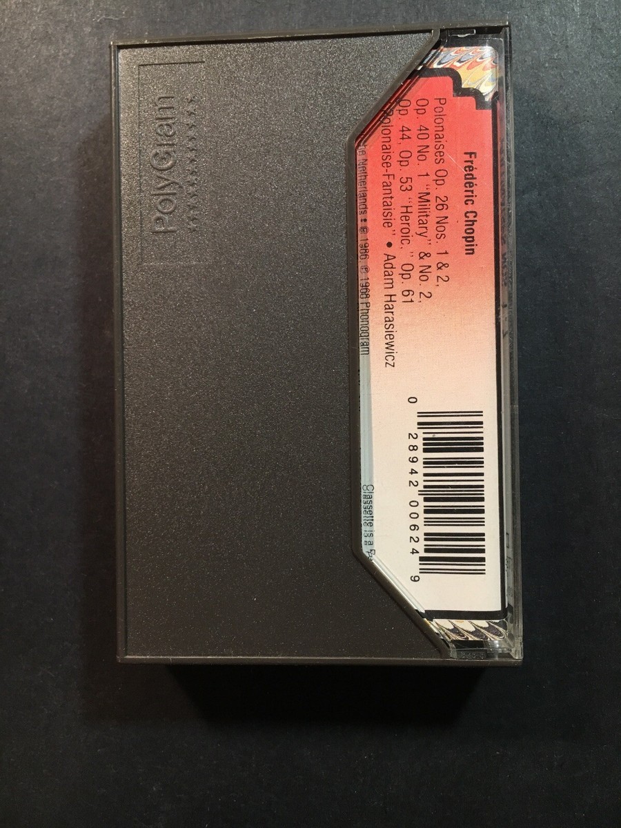 RARE Chopin Polonaises Nos 1-7 Adam Harasiewicz Cassette (VG) | eBay