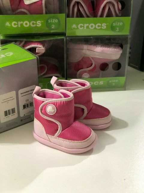 size 3 crocs baby shoes