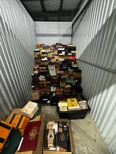 Set Of Ten Wooden Cigar Boxes - Random Brand And Random Sizes