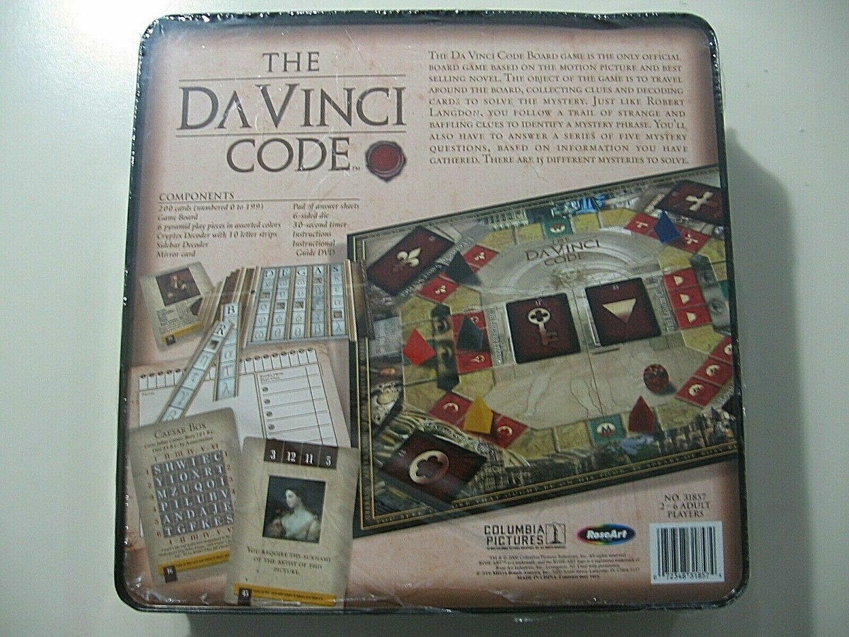 The Da Vinci Code Board Game in Collectible Tin | eBay