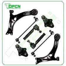 8x Complete Front Control Arms Tie Rod Sway Bar For 2000-2004 2005 Toyota Celica