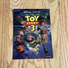Disney 3D Lenticular Card Toy Story 1 Very Movie Club