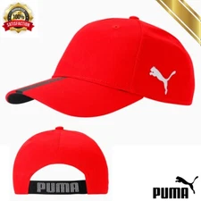 Puma LIGA Team Football Cap Baseball Cap Cotton Red - Puma Original