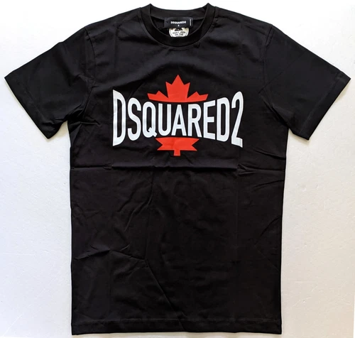 DSQUARED2 MEN'S PRINTED T-SHIRT SIZE S