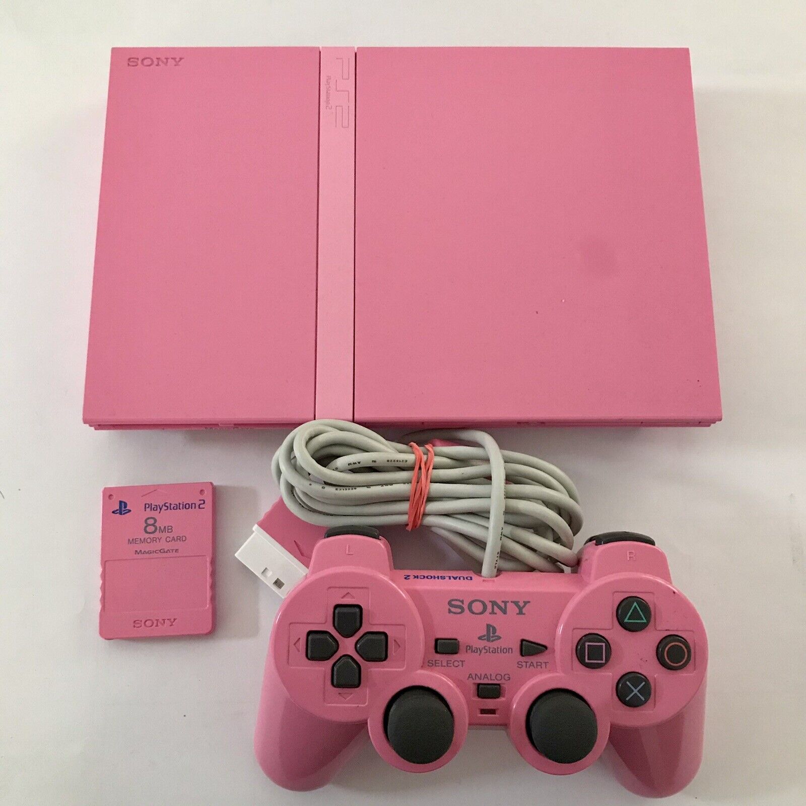 Engager Guinness Følge efter PS2 Pink Sony PLAYSTATION 2 Console Aus Pal Backward Compatible RARE  SCPH-77002 | eBay