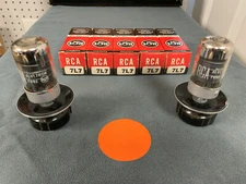 Sleeve of RCA 7L7 Pentode Tubes - NOS - NIB - Sencore TC162 Verified