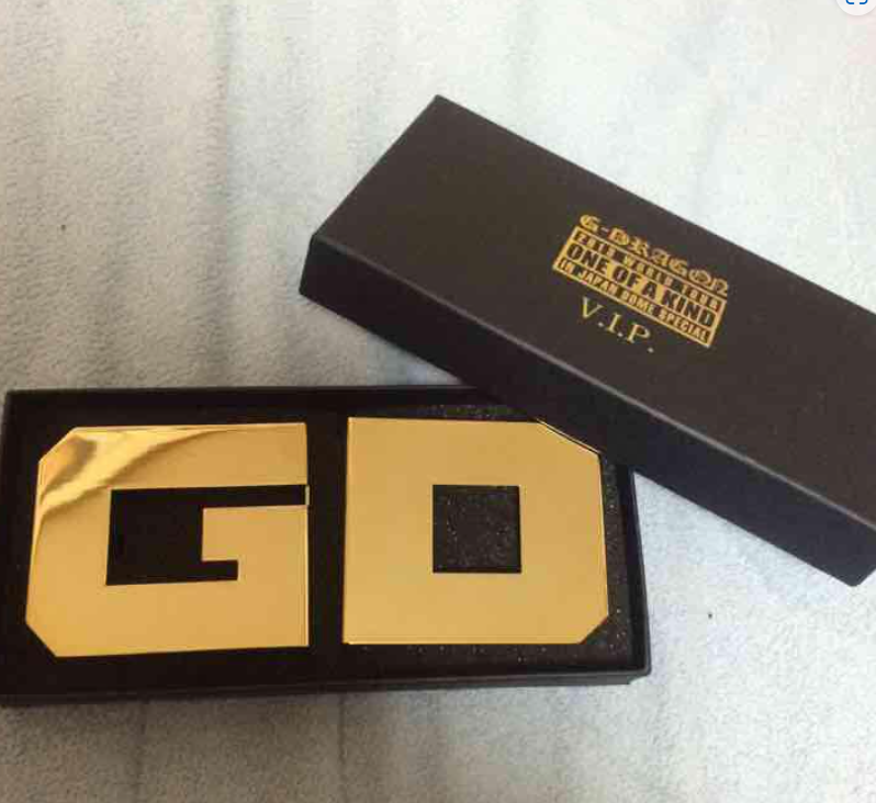 2013 ONE OF A KIND IN JAPAN DOME VIP Limited GOLD KNUCKLE RING SET