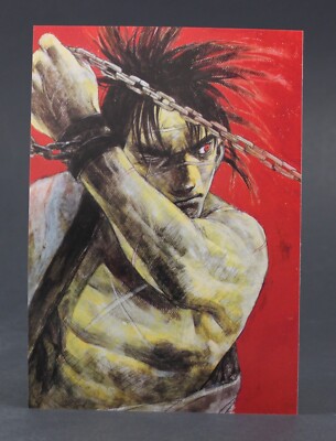 2000s BLADE OF THE IMMORTAL POSTCARD Hiroaki Samura 18 x 12.75 cm. (7'' x 5'') #10