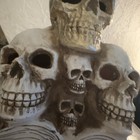 Halloween Decor Skelton Heads With Spell Books Lights Up — photo 5