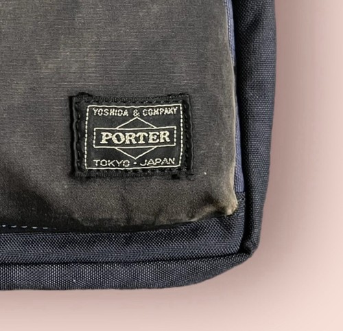 VINTAGE PORTER CROSSBODY SLING BAG ADJUSTABLE STRAPS - Picture 3 of 24