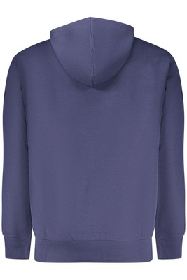 NOROZE Felpa Uomo Con Cappuccio In Pile - Blu, Taglia L, Con Coulisse E Tasca A Marsupio, Abbigliamento Casual E Sportivo - 4