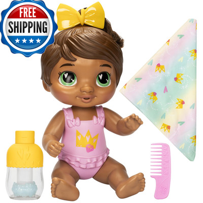 Baby Alive Shampoo Snuggle Sophia Sparkle Brown Hair 11 Inch Water Baby Doll