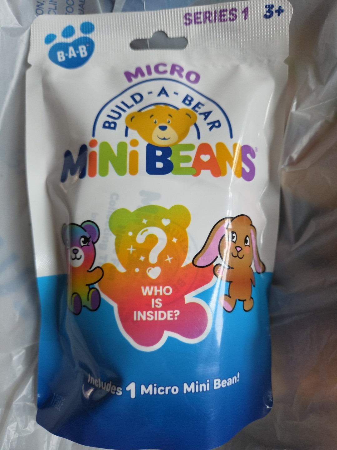 NEW Build-A-Bear Micro Mini Beans 4-Inch Mystery Plush Collectible Toy