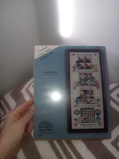 Jeremiah Junction JK528 Four Seasons Counted Cross Stitch 9 X 22 1988