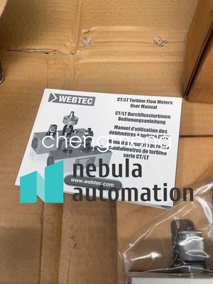 1PCS CT300-MA-B-B-6 Webtec flow meter new via FedEx or DHL