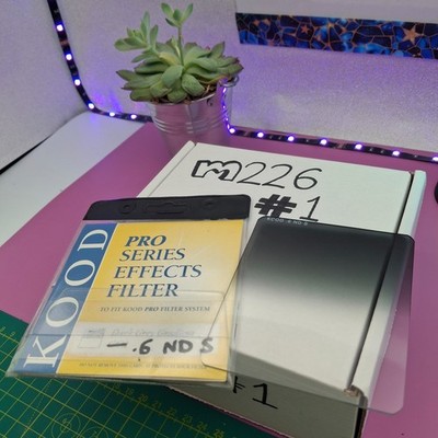 KOOD Pro Series Effektfilter 0,6 ND S. Soft Graduation. 10 x 8 cm. Sehr guter Zustand. bjune