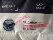 Silentnight Double NQP Pillowtop Mattress LOCAL DELIVERY ONLY- READ DESCRIPTION
