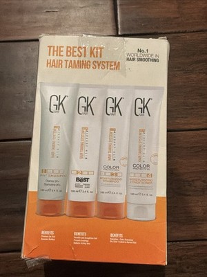 GK Hair The Best Kit Hair Taming System Treatment Juvexin - 3.4 fl. oz.  1,2,3,4