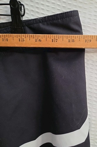 Pantalones cortos Fox Racing para hombre negros blancos con logotipo talla 36 encaje cremallera frontal bolsillo con cremallera - Imagen 7 de 11