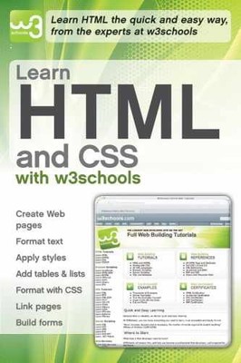 Learn HTML and CSS with w3Schools - Paperback, by W3Schools - Acceptable