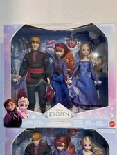 ❄️Disney Frozen Ice skate Adventure Set (Elsa Anna Kristoff) 👑