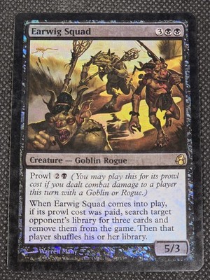 MTG Earwig Squad: Morningtide Foil #60 - EX Magic Gathering LP -- L46