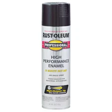 Rust-Oleum 7579838 Rust Preventative Spray Paint, Black, Gloss, Solvent, 15 Oz