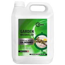 Fast Acting Weed Killer 5L - Harmless to Children & Pets Once Dry | Glyphosate F 9.32 per litre