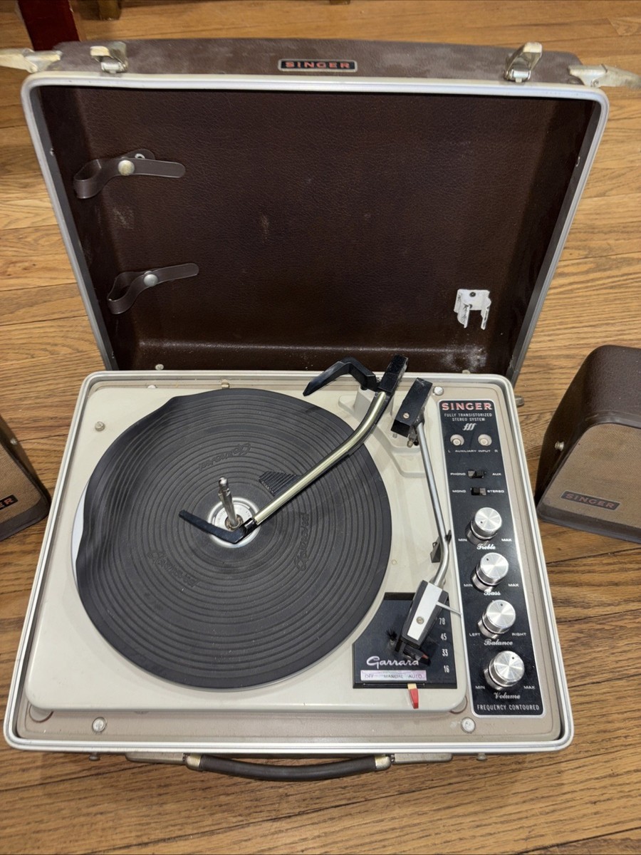 Toca Discos Singer 1960 | eBay