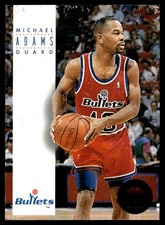 1993-94 SkyBox Michael Adams Washington Bullets #180